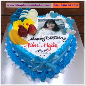 Bánh Sinh Nhật In Hình Ảnh - H335